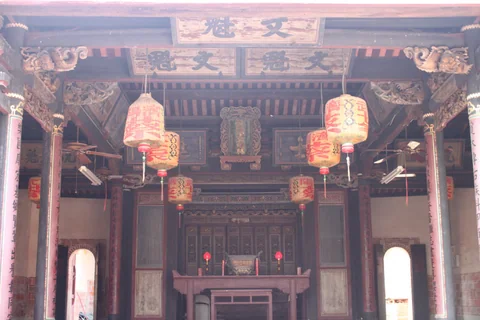 瓊林聚落的傳統宗祠建築