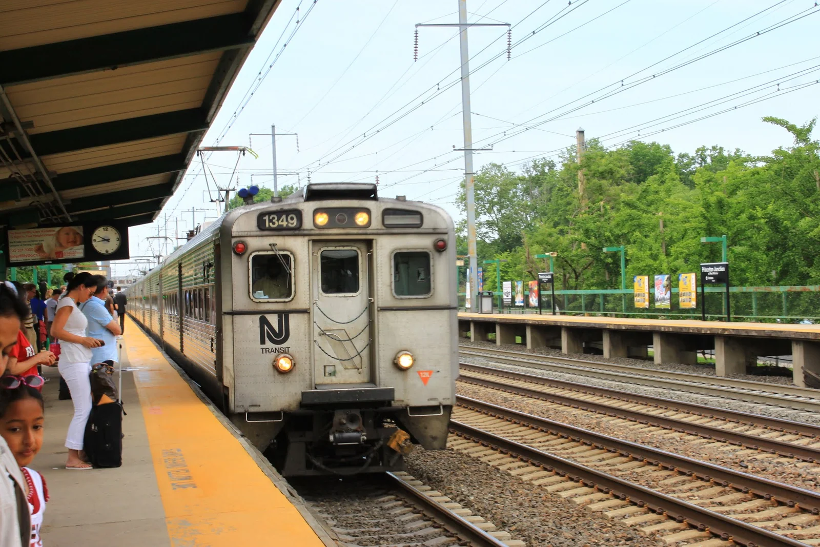 紐澤西 Princeton Junction Station 車站外觀。