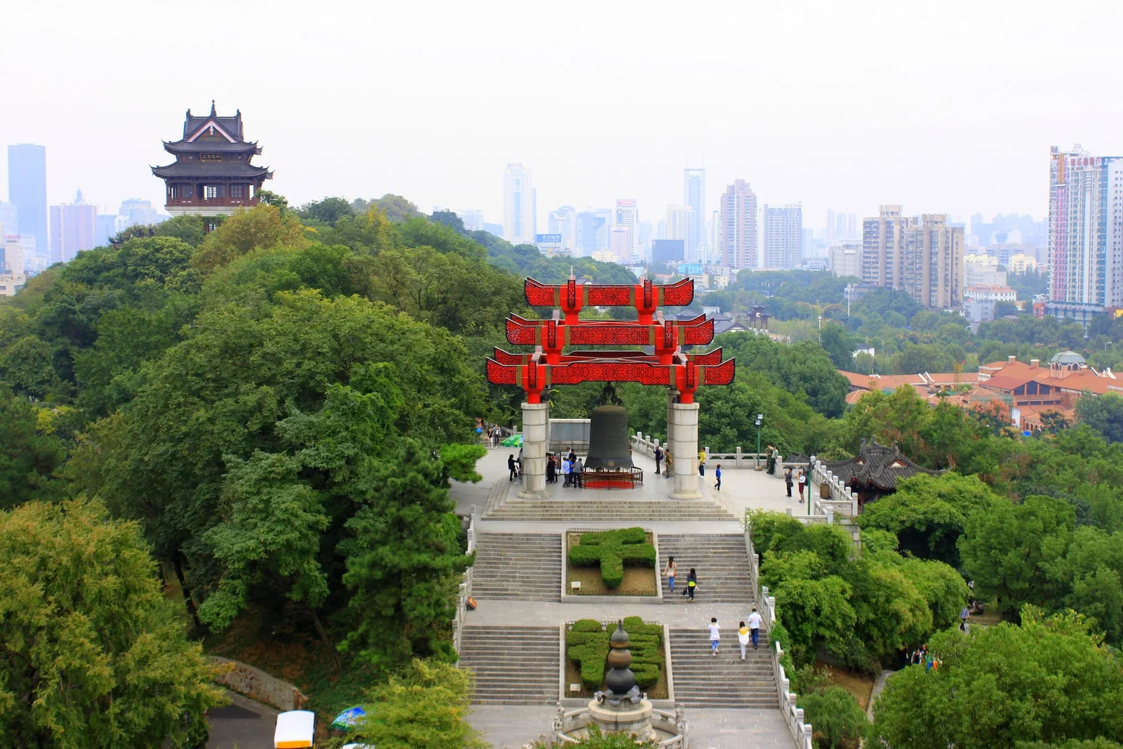 漢江與長江匯流處