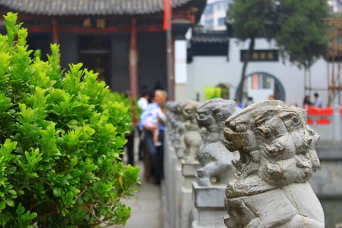 歸元寺院落與殿堂